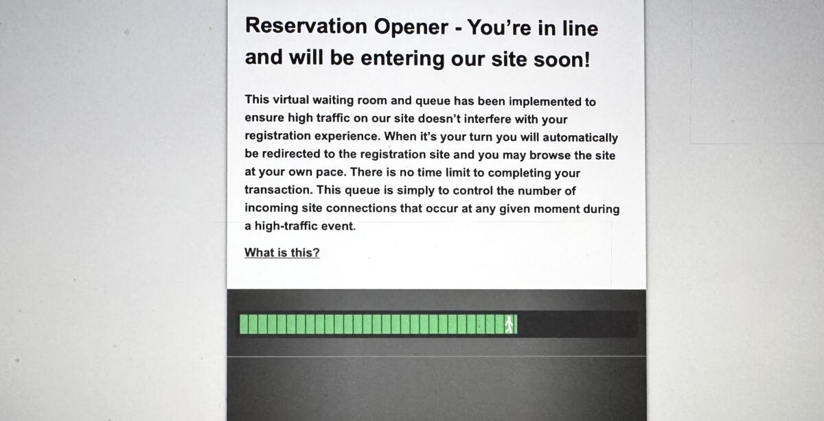 If campground crowding is over, why is every site already booked?