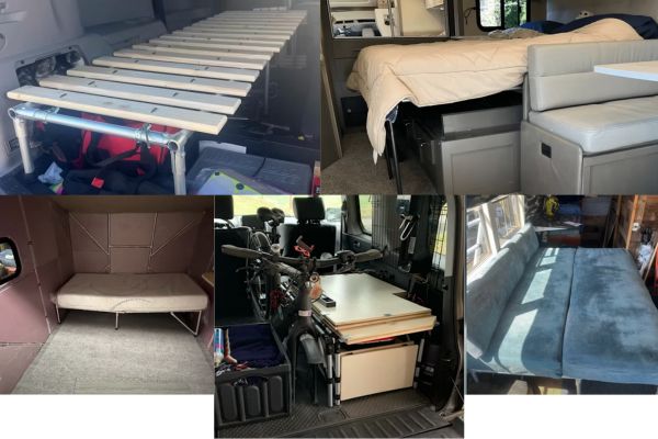 Five clever camping beds you can build for a custom sleeping space