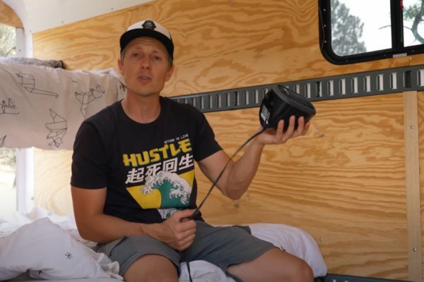 cargo trailer into camper conversion