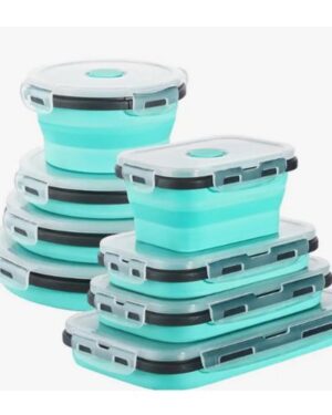 collapsible food storage containers