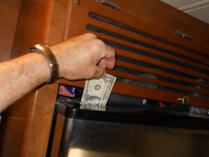 Refrigerator Dollar Test