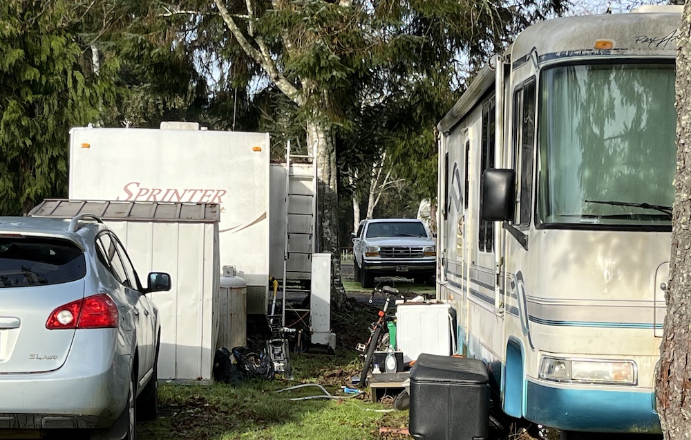 RV park squatters in unregistered rigs. It’s bad, getting worse