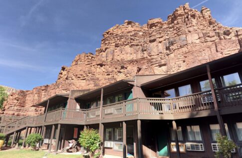 The lodge at Supai in the Grand Canyon
