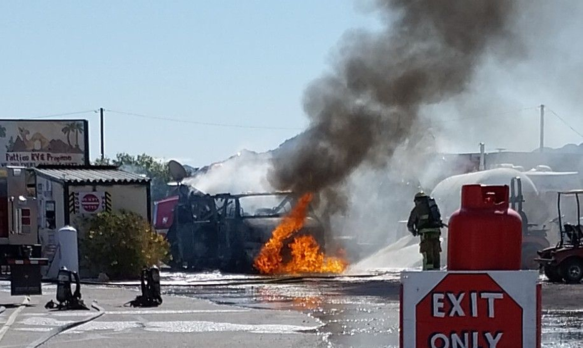 Quartzsite propane supplier vows to return after destructive blaze