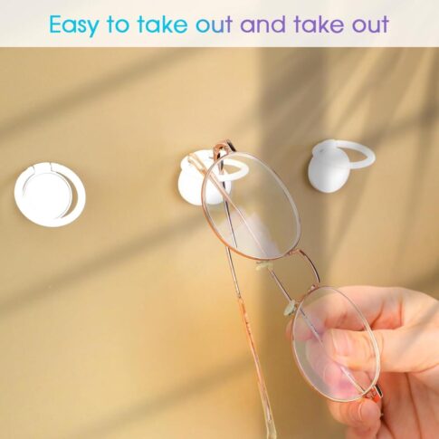 Wall mounted glasses holder Amazon image