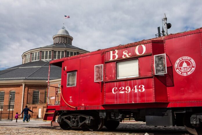 B&O railroad car borail.org Ken Stanek Visit Baltimore