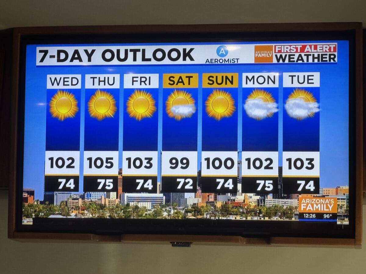 How to survive camping in 105 degree heat—Yikes!