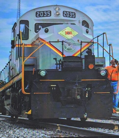 Train from Medina Railroad Museum Image: medinarailroadmuseum.org/train-pictures