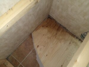 Floor Leak