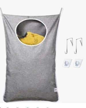 hanging laundry hamper 