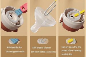 lid cleaning brush