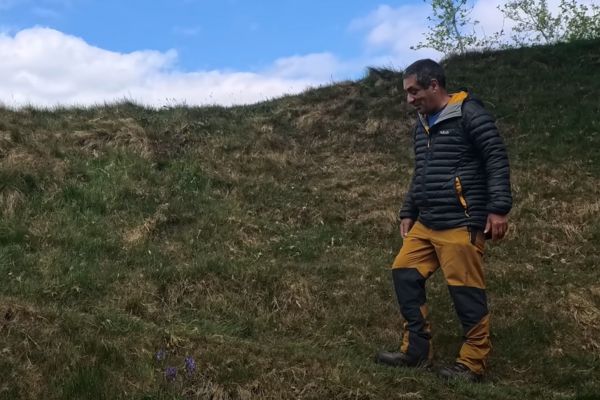 The secret to walking up and down hills without getting tired or hurting your knees