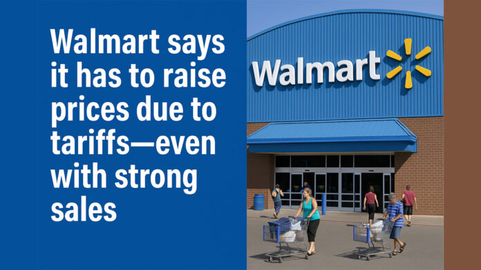 Walmart will raise prices