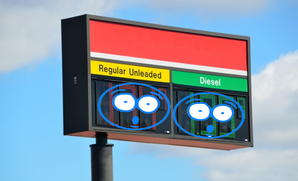 RVers hit harder as diesel climbs past gasoline again. What you can do