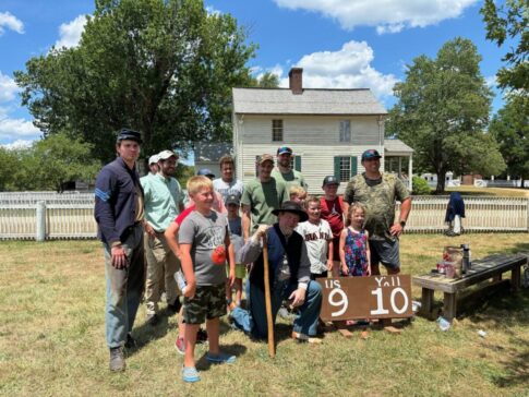 Civil War era base ball game Image: NPS