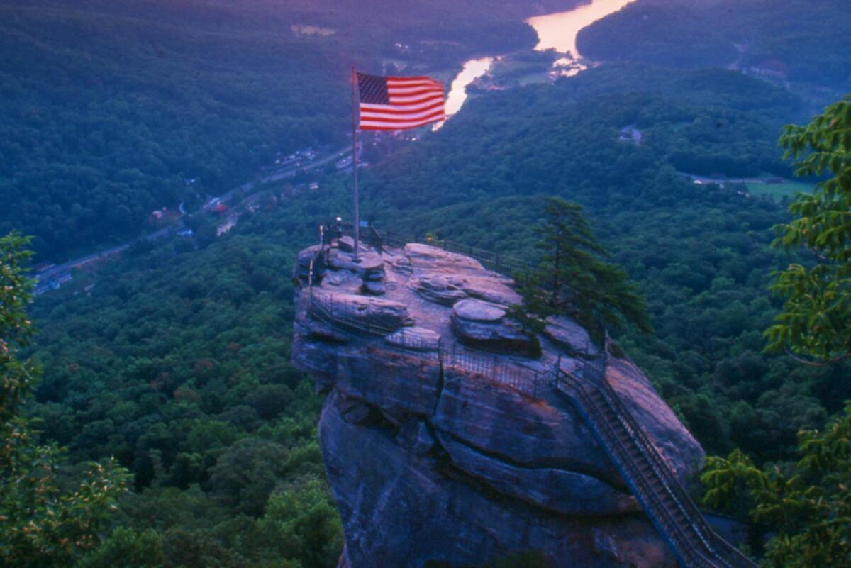 North Carolina’s Chimney Rock State Park reopens after long Hurricane Helene closure