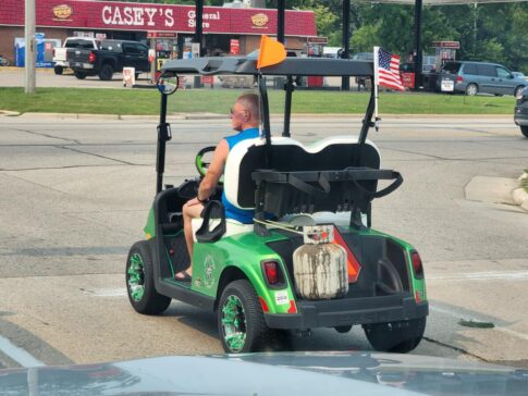 Golf Cart LP Tank
