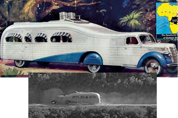 See the African Jungle Yachts—RVs that disappeared in Africa in the 1930s