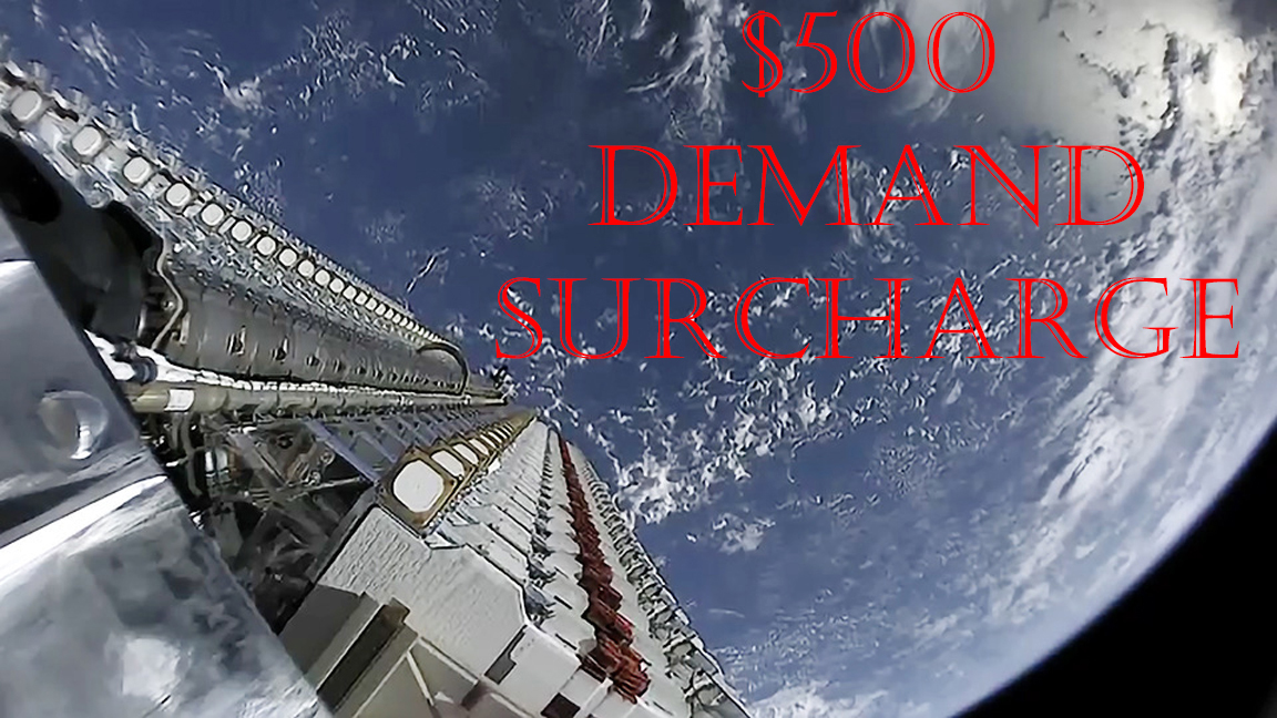 Starlink demand surcharge doubles—now higher than the dish itself