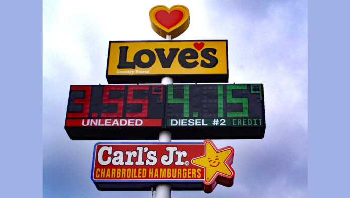 Love’s Travel Stops mobile ordering