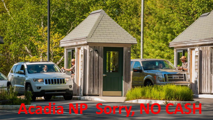 national park card payment controversy