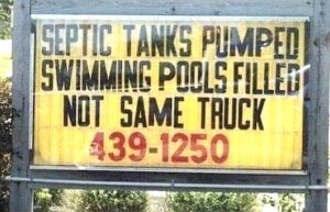 Funny sign