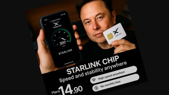 Starlink chip scam