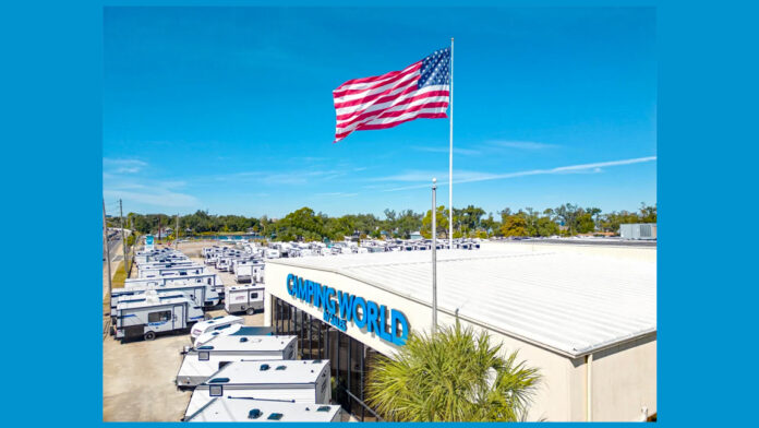 Camping World's RV storage