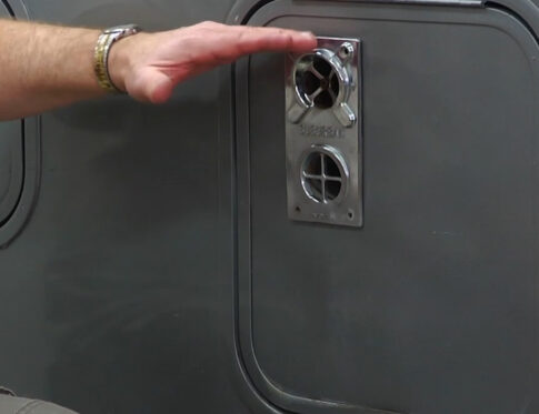 Furnace exit vent