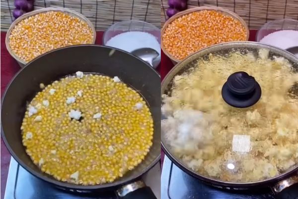 how to make kettle corn in your RV