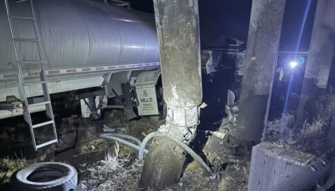 damaged bridge