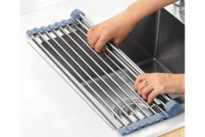 over sink dish drainer