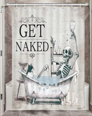 Get Naked shower curtain