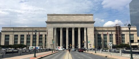 Philadelphia's 30th street train station Image Wikkipedia