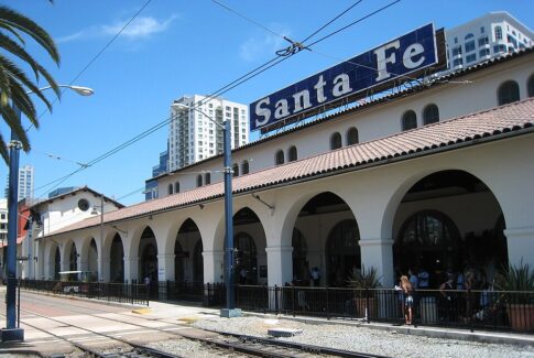 San Diego's train station Image: Flickr by Doug Letterman