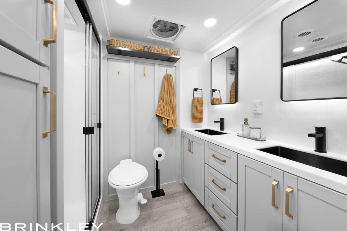Would your dream RV have more than one bathroom?