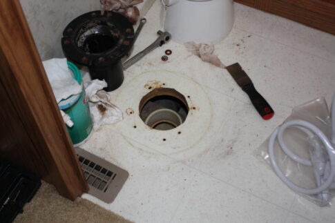 Toilet Floor