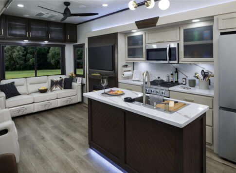 2026 Cedar Creek 383FB kitchen Image: official website
