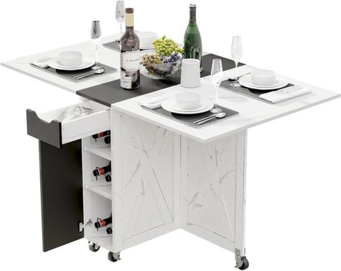 fold away dining table Amazon image