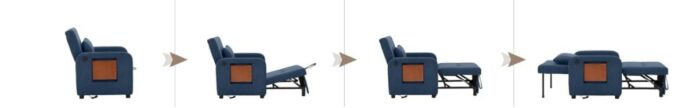 transforming sleeper chair Amazon image