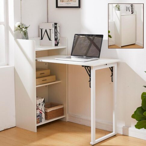 folding wall desk Amazon image
