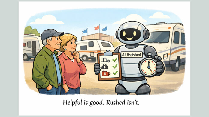 AI in RV shopping