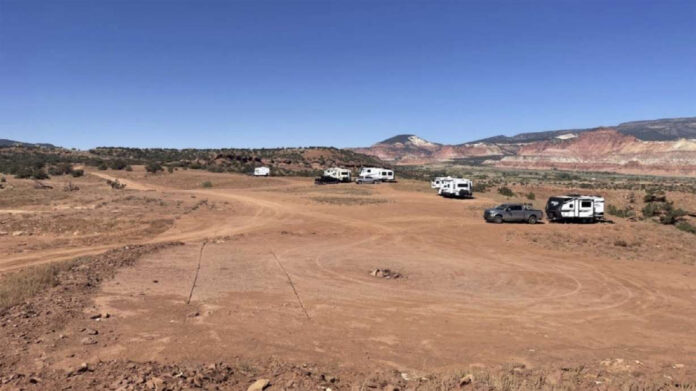 new campground near Capitol Reef for RVs