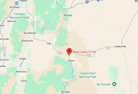 new campground near Capitol Reef for RVs