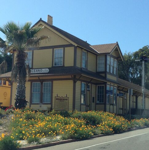 Oceano Train Depot Image: Wikimedia