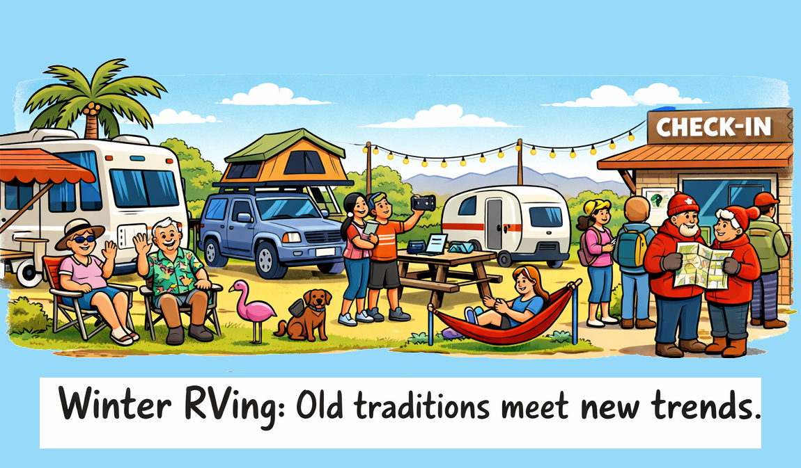 Why winter RV camping feels different this year