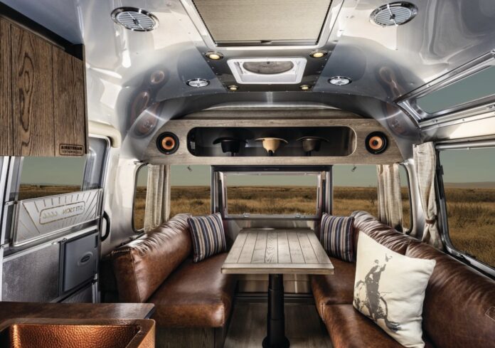 Airstream Stetson Travel Trailer interior