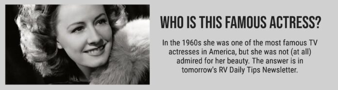 Famous actress