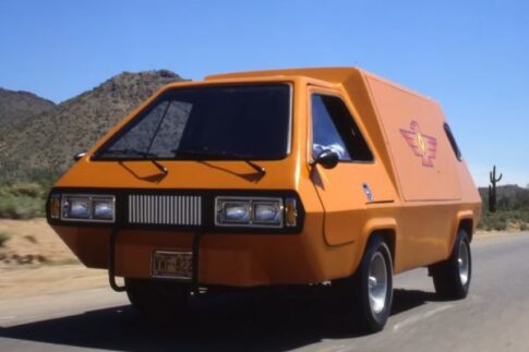 Phoenix camper made from a VW bus