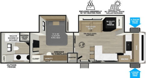 2026 Wildwood Heritage Glen 261FKRB Image: FR